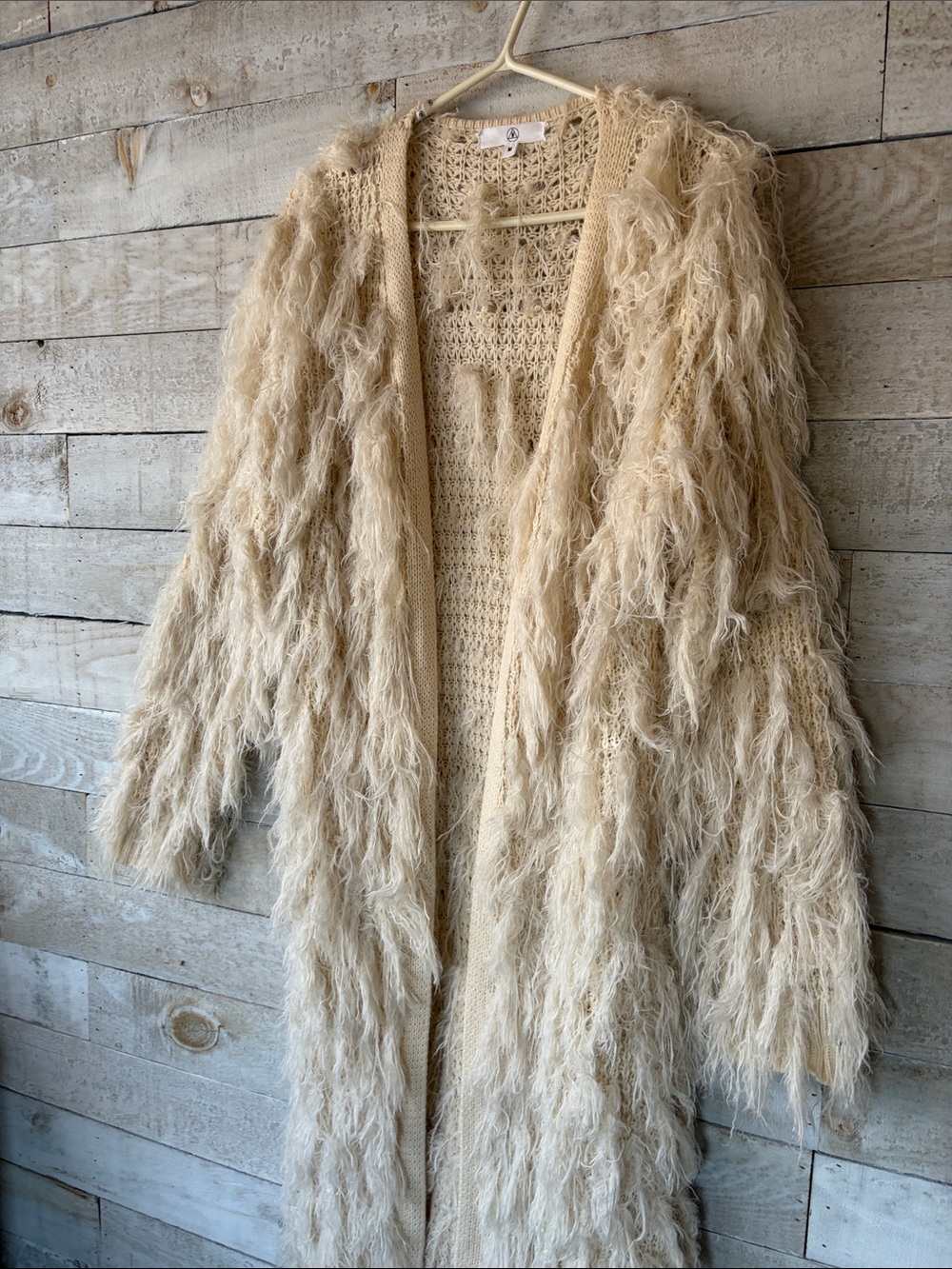 Misguided shaggy knit duster - Picture 3 of 10
